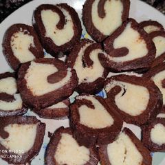 A picture of Swiss Roll SWEET 🤩.