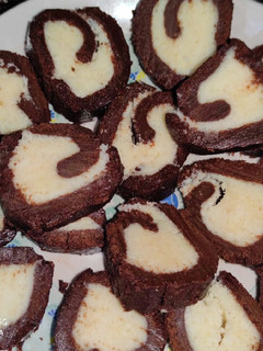 A picture of Swiss Roll SWEET 🤩.