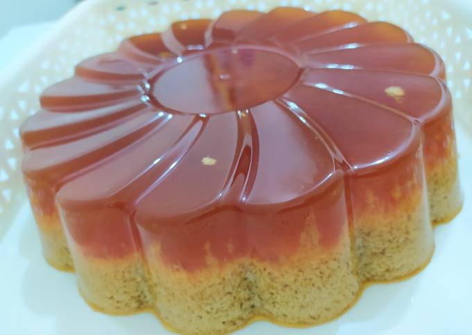 Cara Membuat Resep Puding Lumut Gula Merah