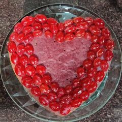 A picture of Cherry Red velvet cake.