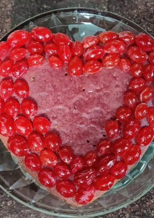 A picture of Cherry Red velvet cake.