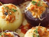 Cebollas rellenas de atún