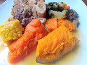 Una foto de puchero tradicional