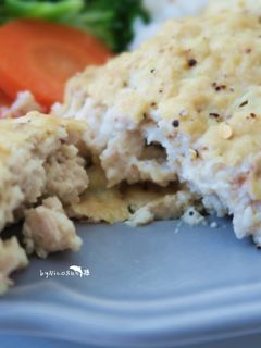 低卡雞肉漢堡排 烤箱版 的食譜成品照片