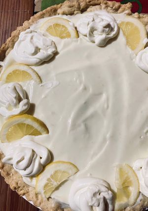 Una foto de Key lime pie