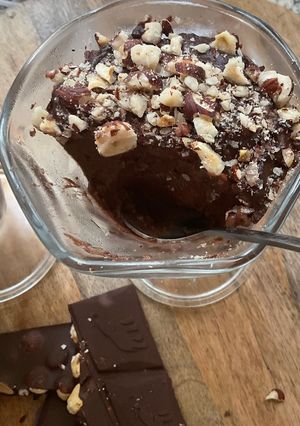 Une photo de Chocolat 🍫 crème dessert 🍨