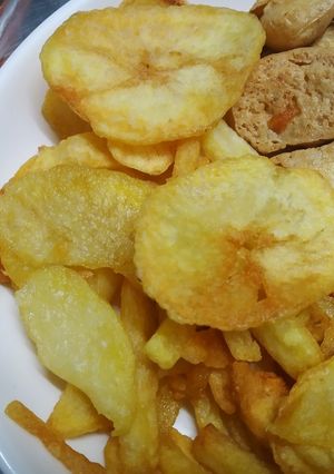 Hình của món Khoai tây chiên giòn truyền thống.