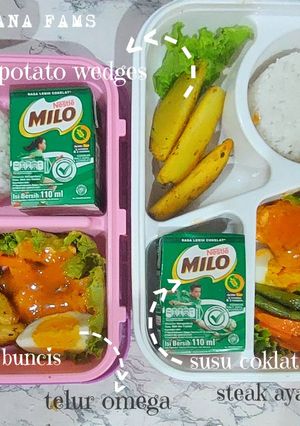 Foto resep Bekal Steak Ayam Saos Bbq