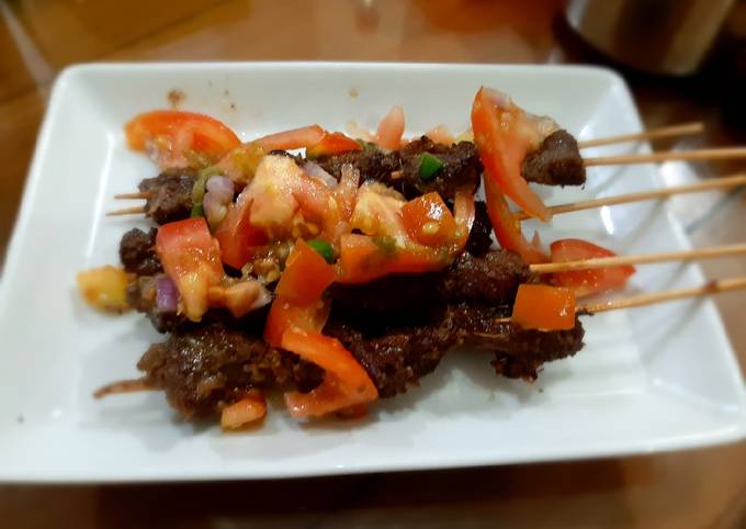 Resep 336. Sate Maranggi Anti Gagal