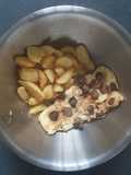 Chunky Chips and Button Mushroom Omelette