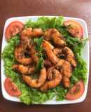 Tôm rang muối (2)