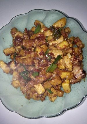 Foto resep Tumis Tempe Tahu Magic Com ala Kos an