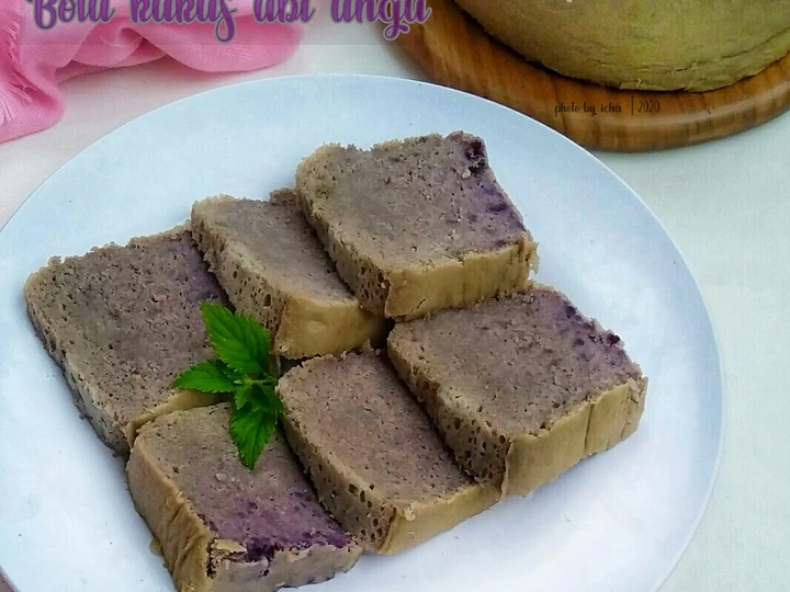 Cara Mudah Membikin Resep Bolu kukus ubi ungu yang Menggugah Selera Anti Ribet, Bikin Ngiler
