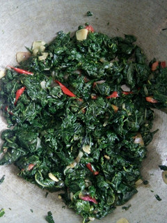 Foto resep Oseng daun singkong