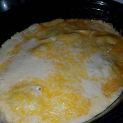 Crock Pot Alfredo Lasagna A picture of Crock Pot Alfredo Lasagna.