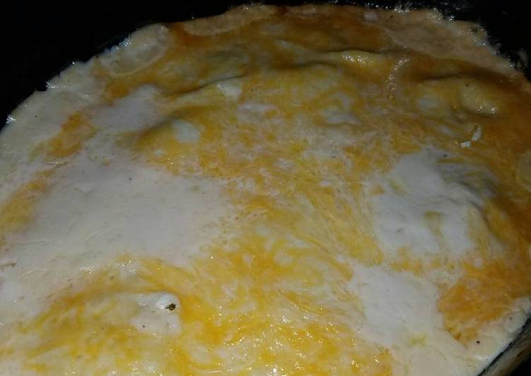 Crock Pot Alfredo Lasagna