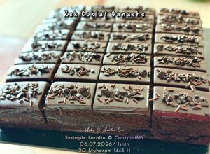 Gambar Kek Coklat Ganache