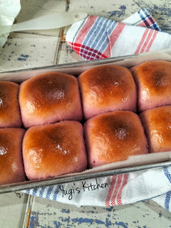 Foto resep Roti Sobek Ubi Ungu