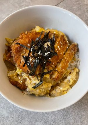 Foto resep Chicken Katsu Bowl