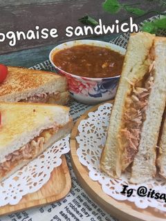 Foto resep Bolognaise sandwich
