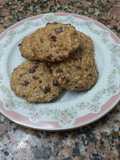 Galletas de avena y chips de choco