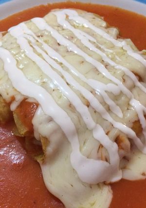 Una foto de Entomatadas