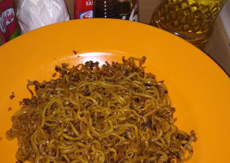 Cara Gampang Menyiapkan Mie goreng telor, Bikin Ngiler