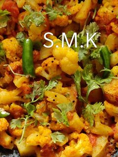 फुलकोबी ची भाजी (fool kobichi bhaji recipe in marathi) रेसिपी चे मुख्य फोटो