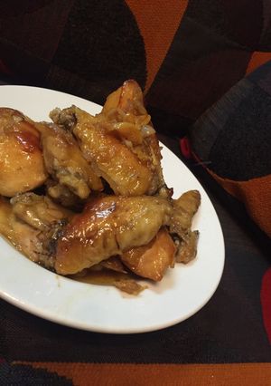 Hình của món Cánh gà chiên mắm.