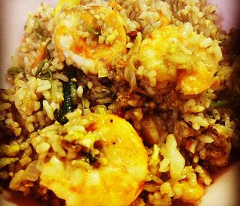 Latest Recipe Prawn and Veggie Fried Rice Delicious Nutritious