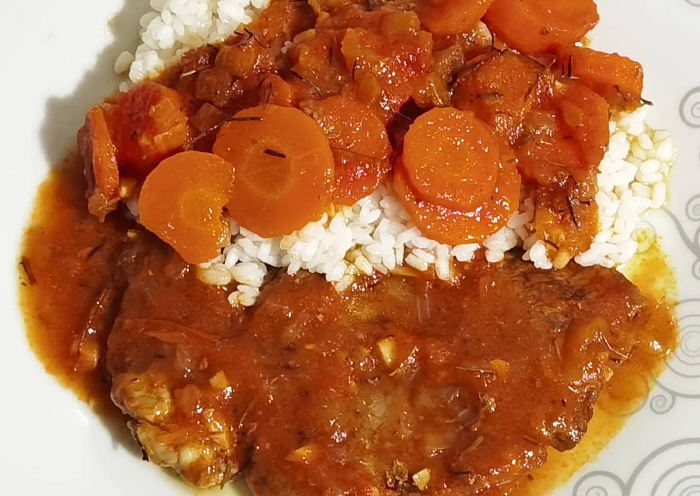 Escalopa a la boloñesa