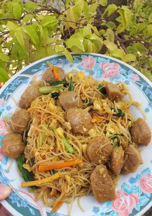 Foto resep Bihun goreng bakso