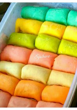 Foto resep PanCake Durian Rainbow