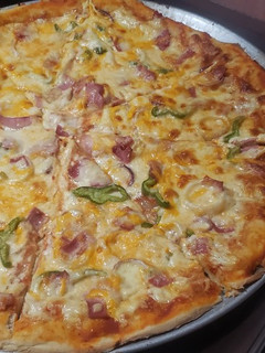 Una foto de Pizza casera