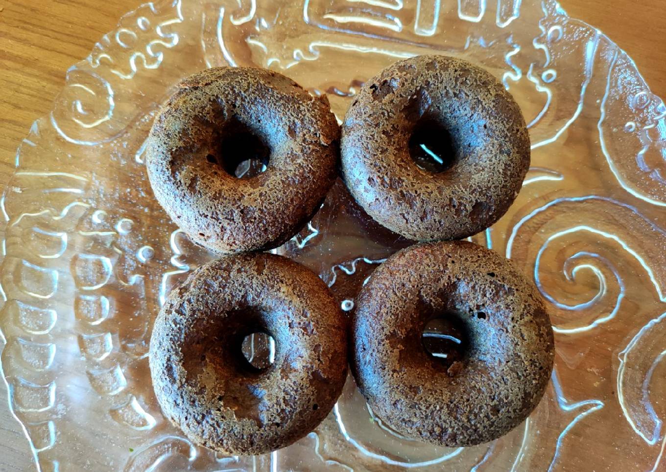 Donuts de chocolate saludables ¡muy ricos y esponjosos!