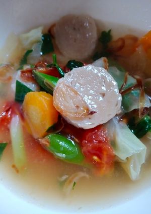 Foto resep Sop baso