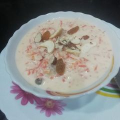 A picture of Rice & Carrot Kheer.