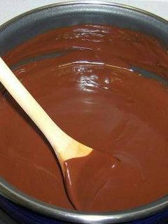 Una foto de Baño rápido de chocolate