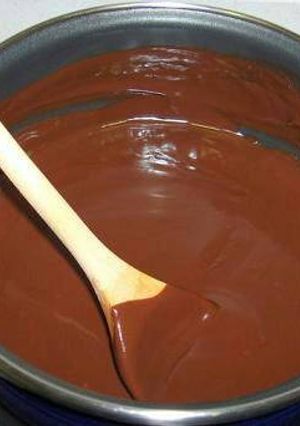 Una foto de Baño rápido de chocolate