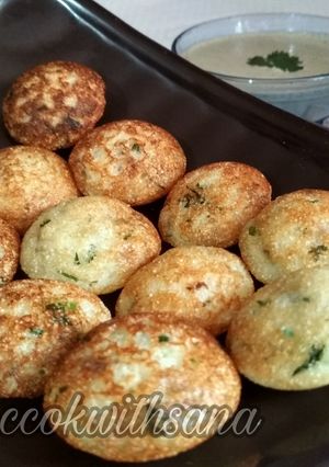 A picture of Instant paniyaram (phaddu, appe).