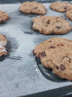 Una foto de -Galletitas con chips de chocolate-