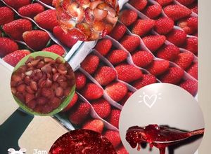Hình của món Mứt dâu tây- Strawberry Jam 🍓.