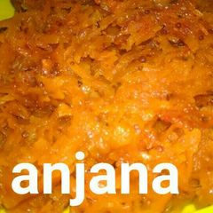 A picture of Carrot sweet n sour chutney.