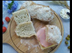 Una foto de Ciabatta con poolish