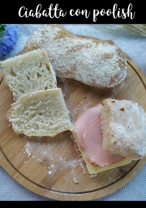 Una foto de Ciabatta con poolish