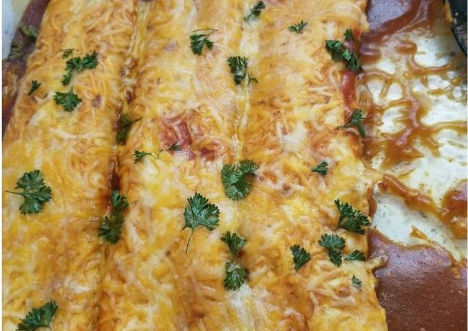 Step-by-Step Guide to Prepare Jamie Oliver Chicken Sour cream Enchiladas