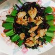 Rau dền xào tỏi