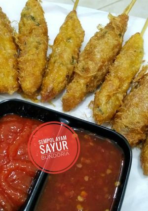 Foto resep Sempol ayam sayur