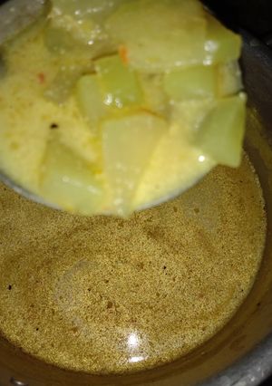 Foto resep 4. Labu Siam Kuah Santan