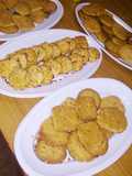 Cornflakes, Oat, Coconut and Groundnut cookies